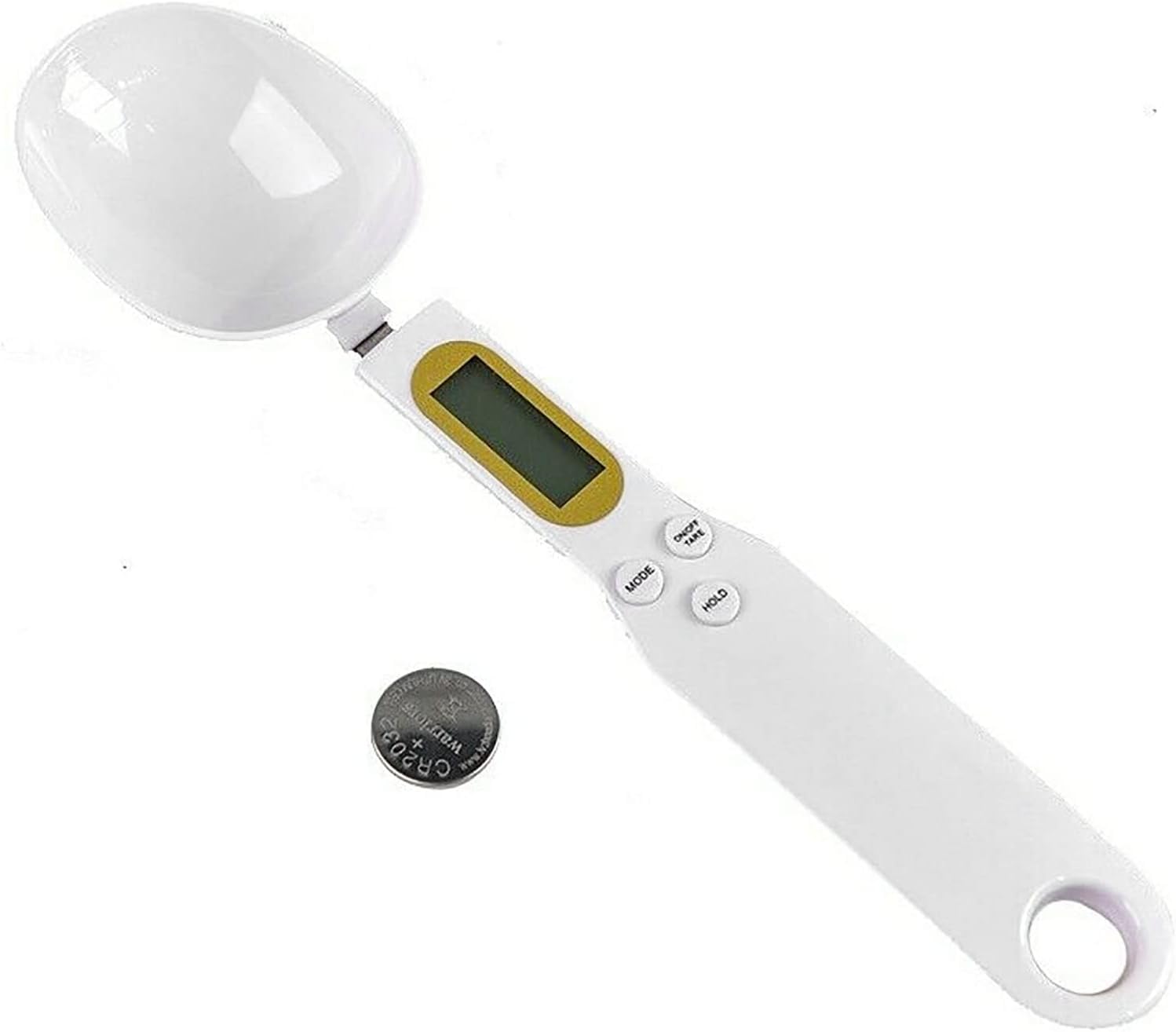 AEE® Hassas Dijital Mutfak Terazisi Kaşık Öğün Ölçer 300GR / 0.1GR LCD Ekran Dara Özellikli Pilli Tarif Ölçü Porsiyon Kaşığı