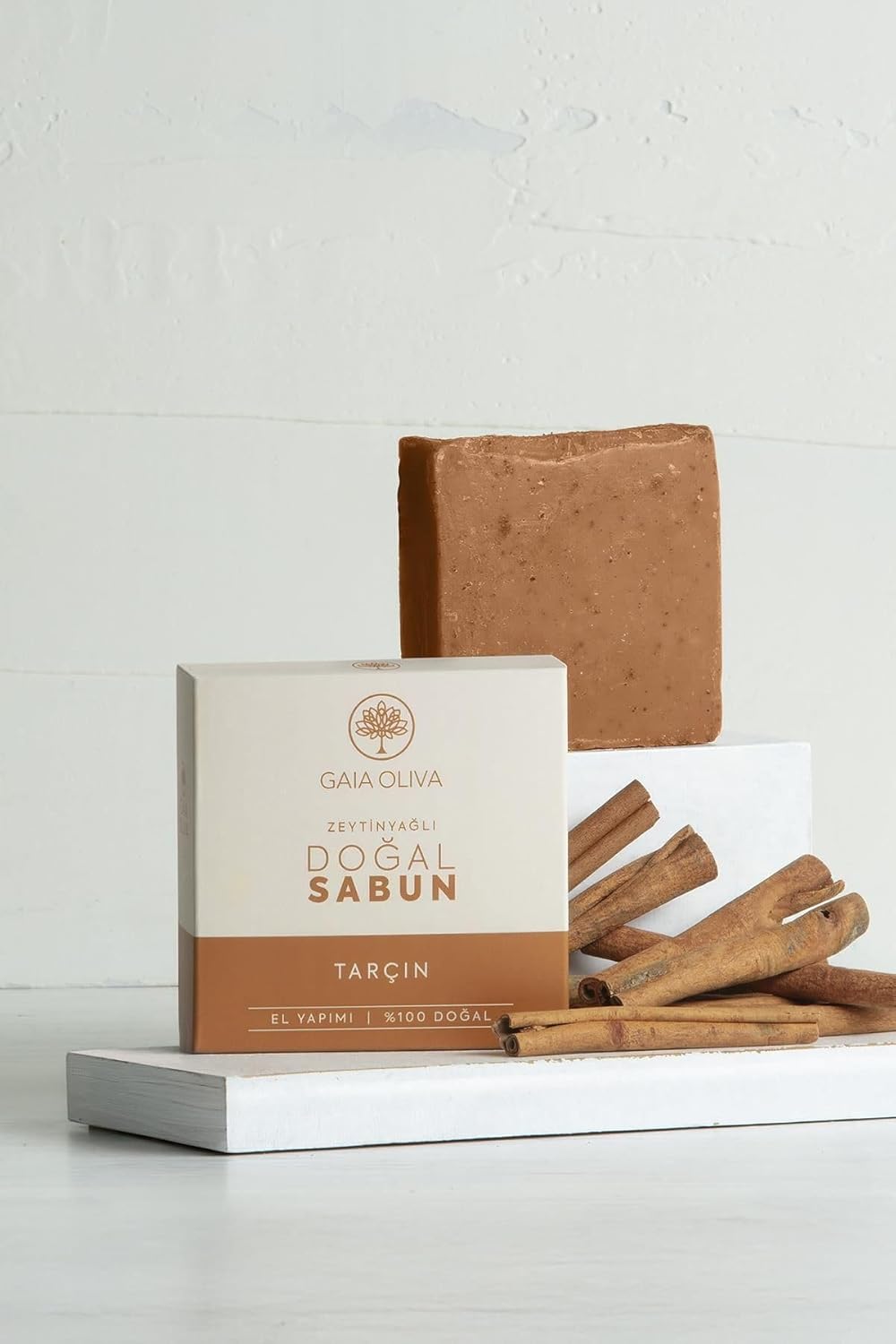 Tarçınlı ve Zeytinyağlı El Yapımı Doğal Sabun