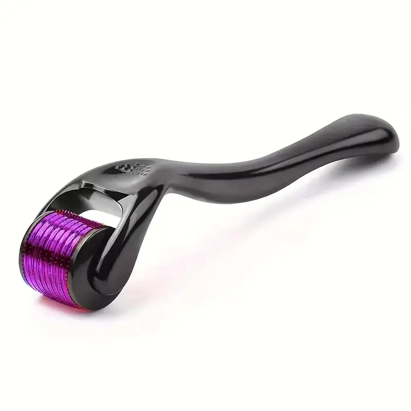 SUWORS Derma Roller – 0.5 mm Titanyum İğneli Cilt Bakım Aleti, Gözenek Sıkılaştırıcı, Kırışıklık ve Leke Karşıtı, Kolay Temizlenebilir Mikro İğne Masaj Aleti