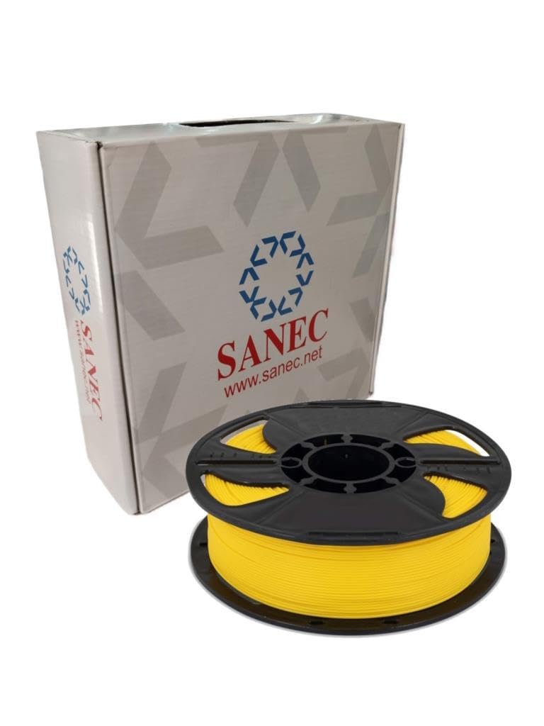 SANEC Filament PLA + 1.75mm 300gr. Plus - Sarı
