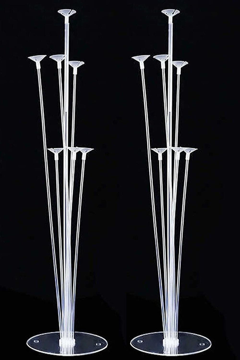 2 Adet Balon Süsleme Standı 7Li Çubuklu Ikili Set Ayaklı Stand, 32434343434343434