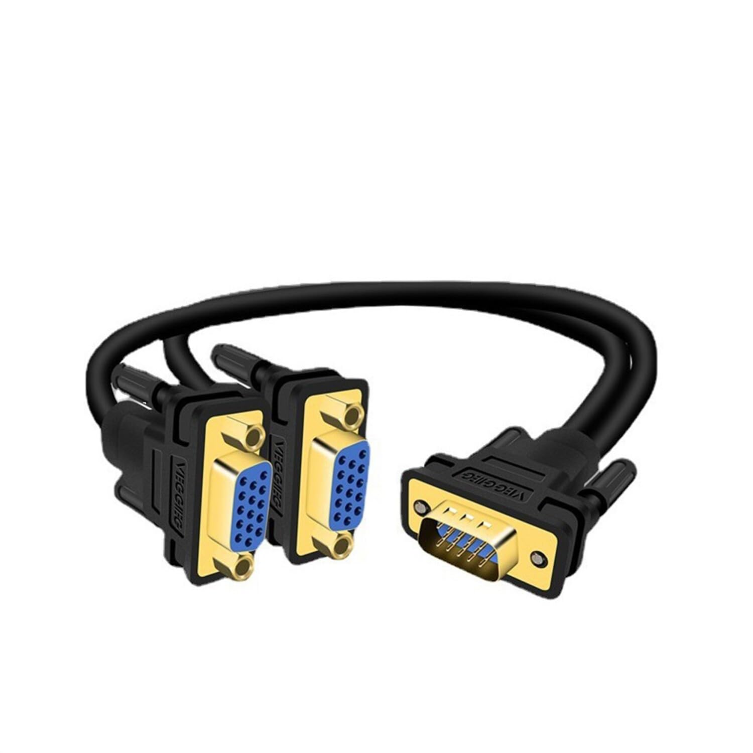 Veggieg V401 VGA to 2 VGA Çoklayıcı Splitter Y Kablo