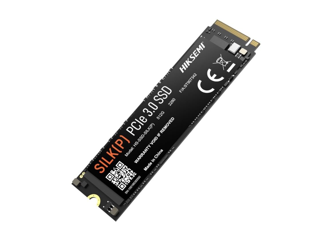 Hiksemi SSD Silk(p) M.2 Nvme 512 GB, Maksimum Sıralı Okuma Hızı: 2500 MB/sn,Maksimum Sıralı Yazma Hızı: 1025 MB/sn,Maksimum Rastgele 4K Okuma (IOPS): 55K,Maksimum Rastgele 4K Yazma (IOPS): 225K