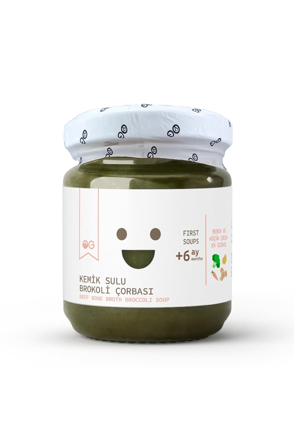 OG Kemik Sulu Brokoli Çorbası 200g +6 Ay