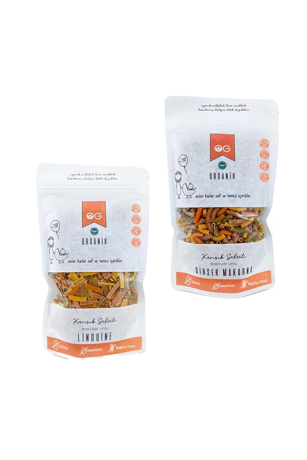 OG Bakliyat Unlu Makarna Seti 2'li ( 7 Ay)