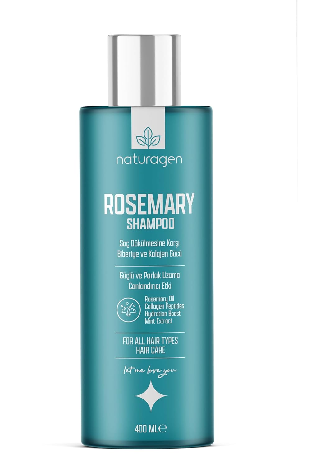 Naturagen Rosemarry Shampoo 400ml