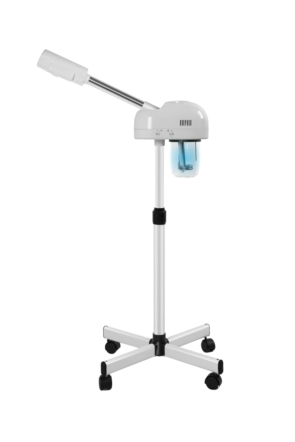 Ayaklı Ve Ozonlu Yüz Buhar Makinesi Sıcak Vapozon Cilt Bakım Dokunmatik Ekran