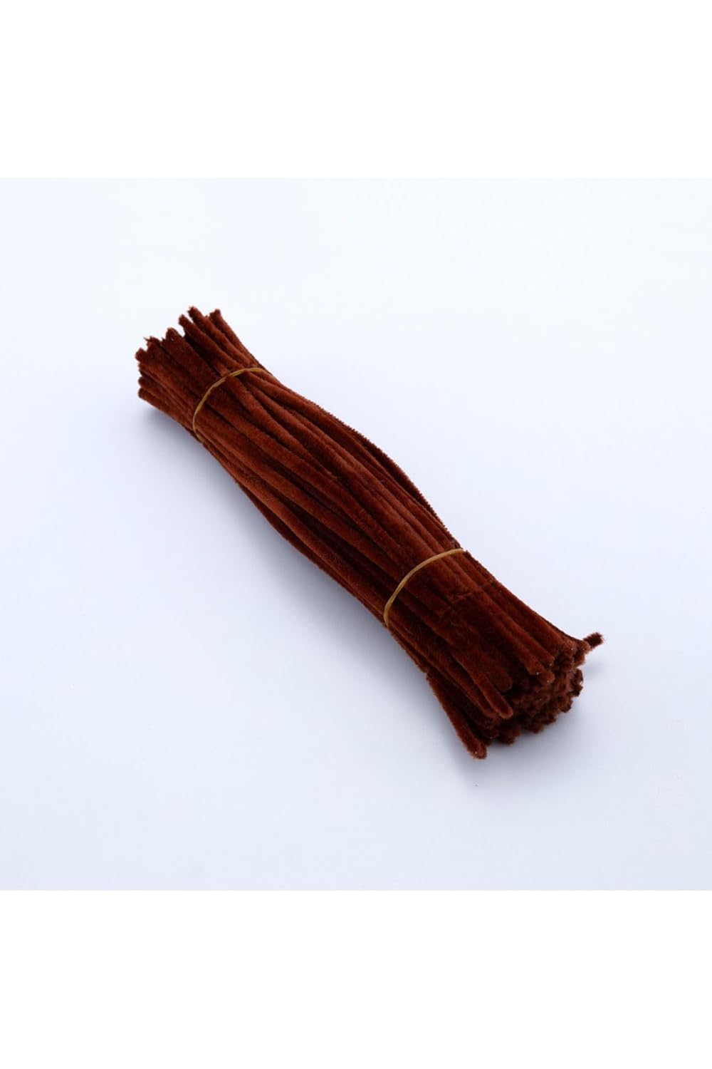 20li tel tüylü tel şönil, 30 cm, kahverengi