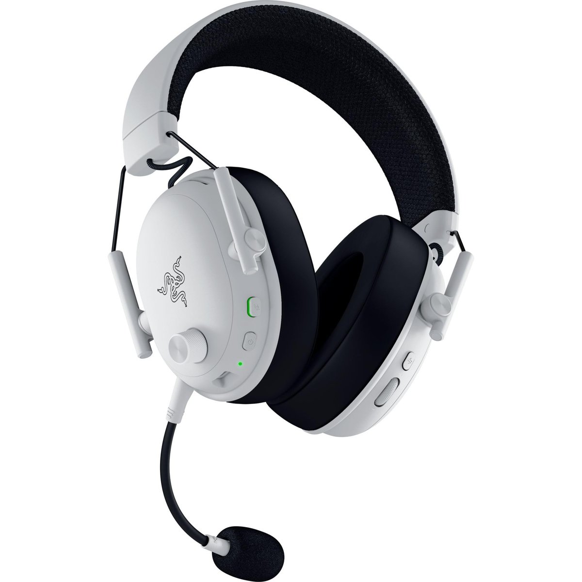 Razer BlackShark V3 - Kablosuz E-Spor Kulaklık - TriForce 50mm Sürücü - Çıkarılabilir Geniş Bant Mikrofon - THX Spatial Audio - Kablosuz 2,4 GHz & Bluetooth - FPS Profilleri - PC/Mac | Beyaz