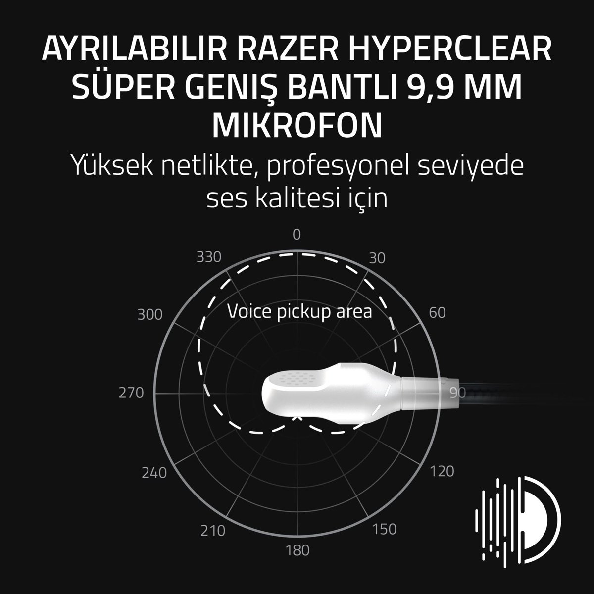 Razer BlackShark V3 - Kablosuz E-Spor Kulaklık - TriForce 50mm Sürücü - Çıkarılabilir Geniş Bant Mikrofon - THX Spatial Audio - Kablosuz 2,4 GHz & Bluetooth - FPS Profilleri - PC/Mac | Beyaz