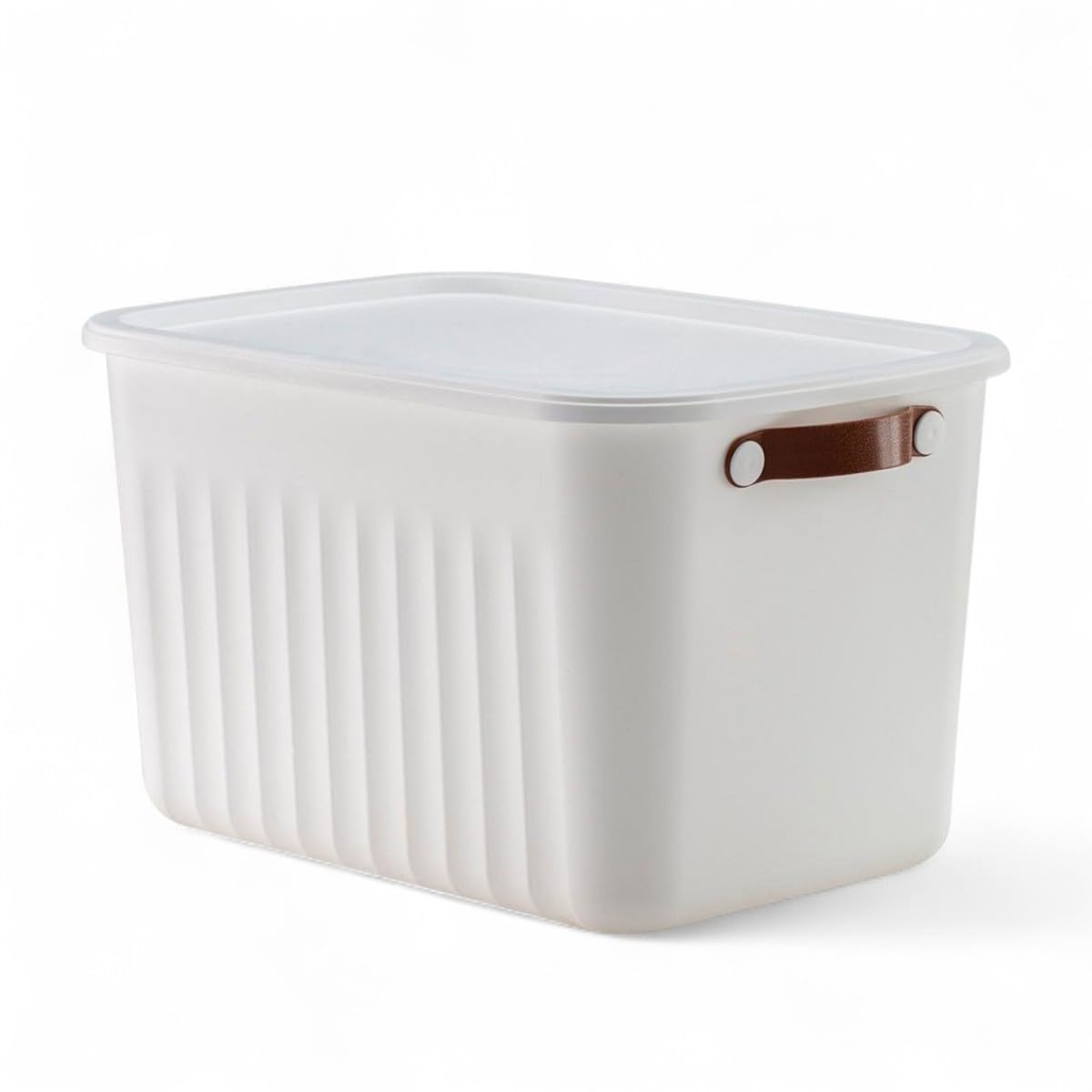 3 Adet Modern Kapaklı Saklama Kutusu Seti -15 Litre – Turuncu -Taşınabilir Kulplu, Dolap İçi Düzenleyici, Çok Amaçlı Organizer Kutu, Oyuncak & Kıyafet Kutusu