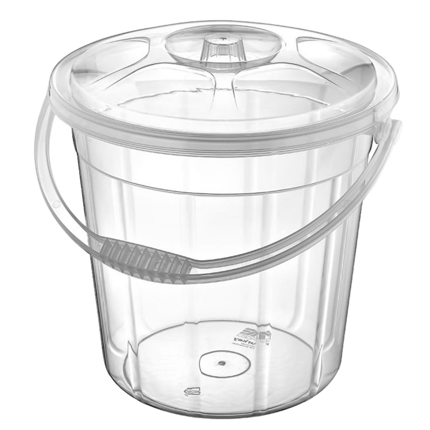 Şeffaf 20 Lt Erzak Depolama Saklama Kovası