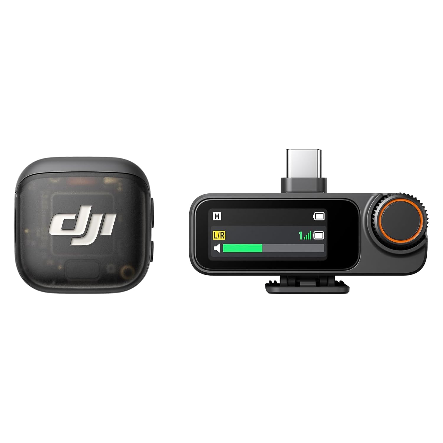 DJI Mikrofon 3 (1 TX + 1 RX), iPhone/Kamera/Android için Kablosuz Yaka Mikrofon, Ultralight, Uzatılmış Çalışma Süresi ve Hızlı Şarj, 1312ft (400m) İletim, Gürültü Engelleme, Vlog, Akış