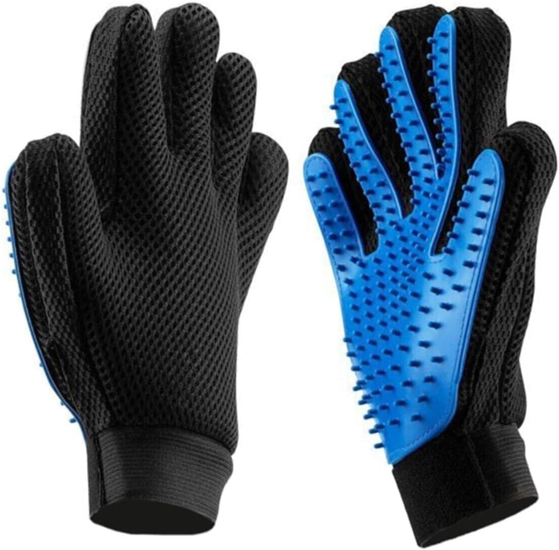 FİGİZA Kedi ve Köpek Tüy Toplama Masaj Eldiveni – Pet Bakım Eldiveni, Kaşıma ve Temizleme, Halı ve Koltuklardan Tüy Toplayıcı Eldiven (1 adet)