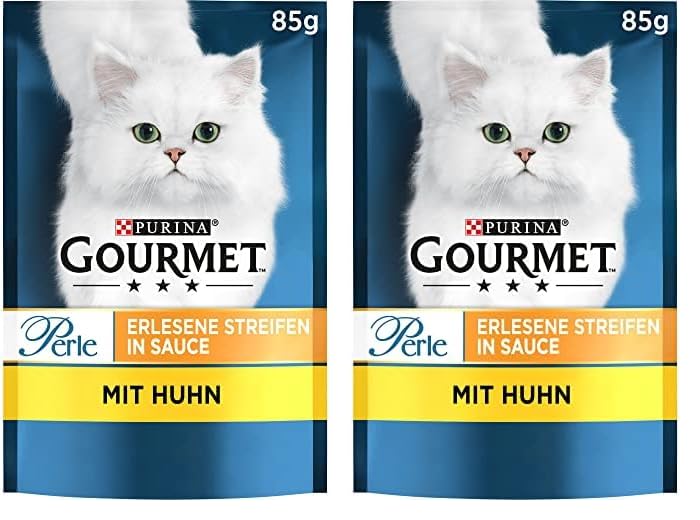 Gourmet Perle Izgara Tavuklu Tam Yaş Kedi Maması, 85 g 2li paket