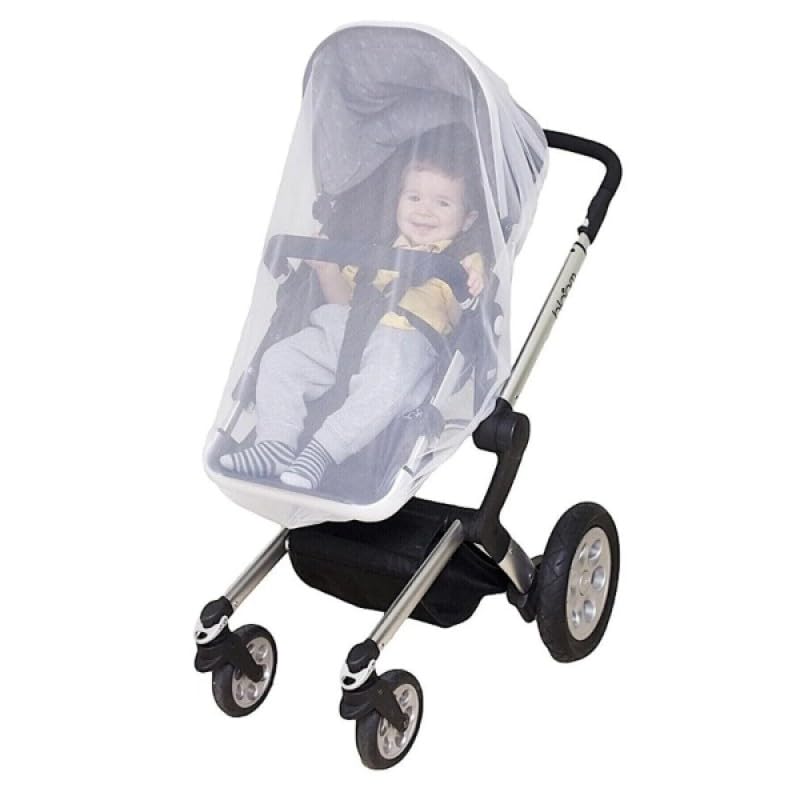 Bebek Arabası Cibinliği – Mikro Delikli, Hava Geçiren, Sivrisinek ve Böcek Koruyucu File Örtü – 100x80x80 cm, Kolay Takılır
