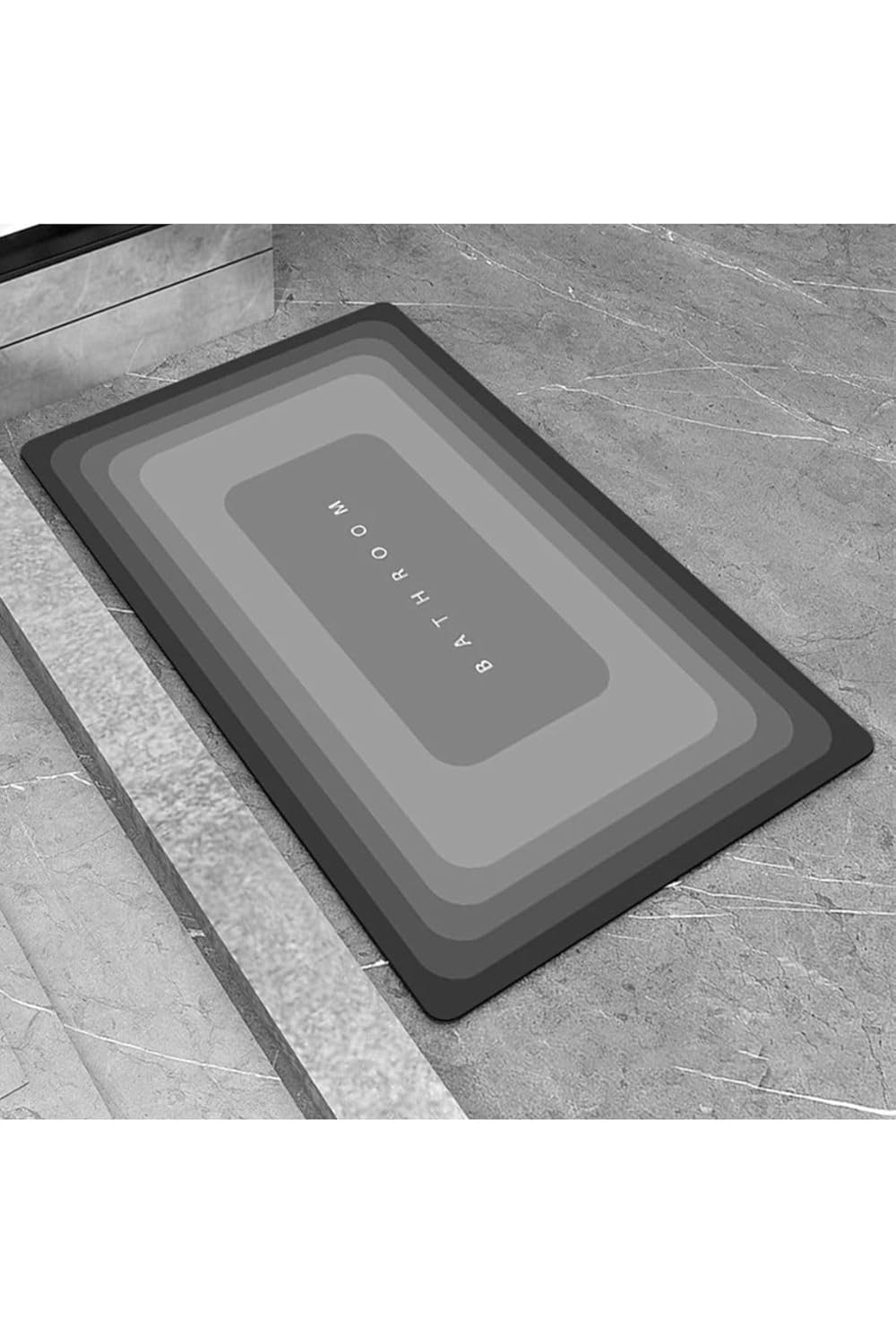 Hombak Sihirli Su Emici Banyo Paspası Kaymaz Tabanlı Abdest Paspası 3 Mm 38X58