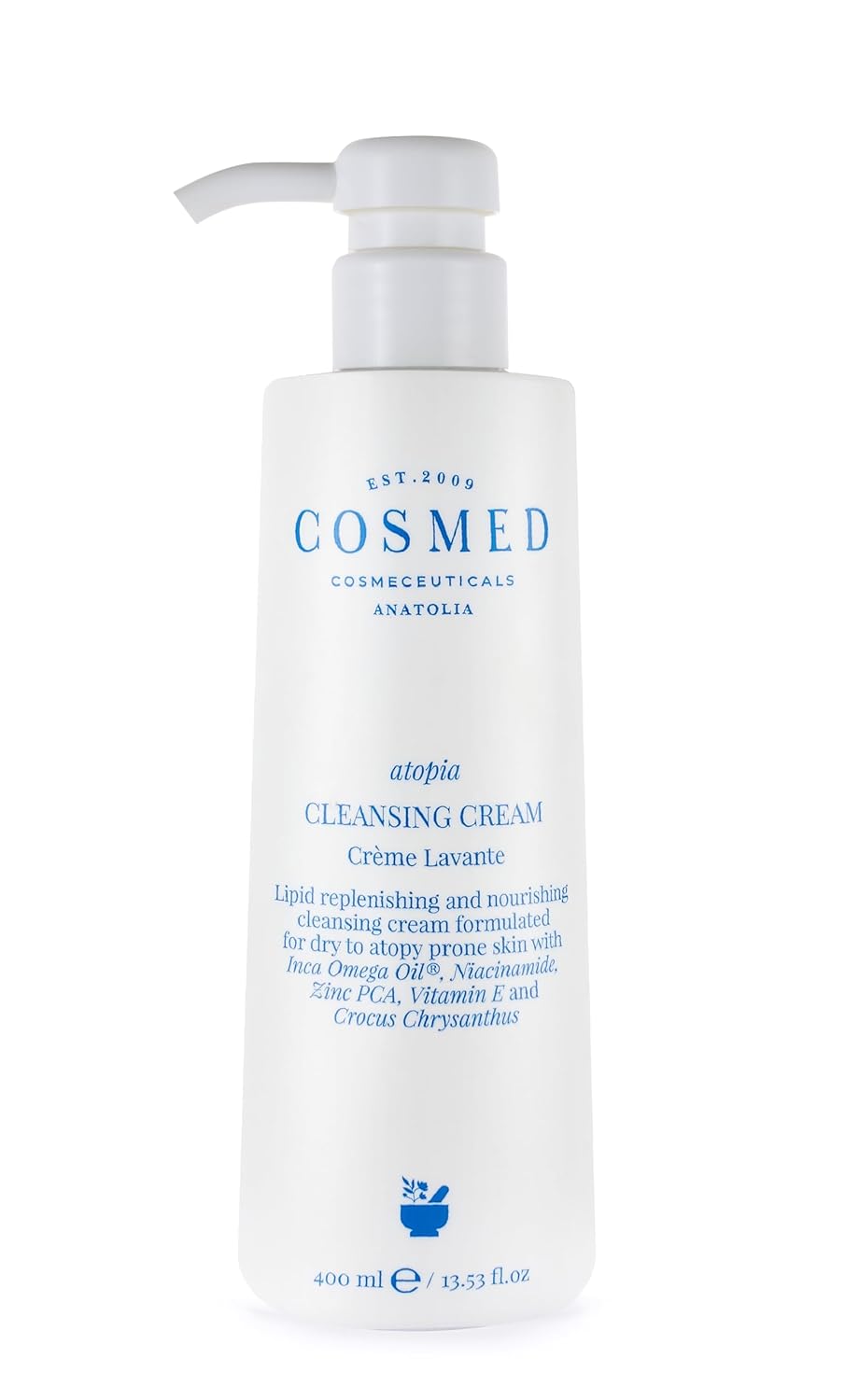 Cosmed Yüz ve vücut Temizleyici Süt Krem - Creme Lavante - Kuru ve Atopik Eğilimli Ciltler