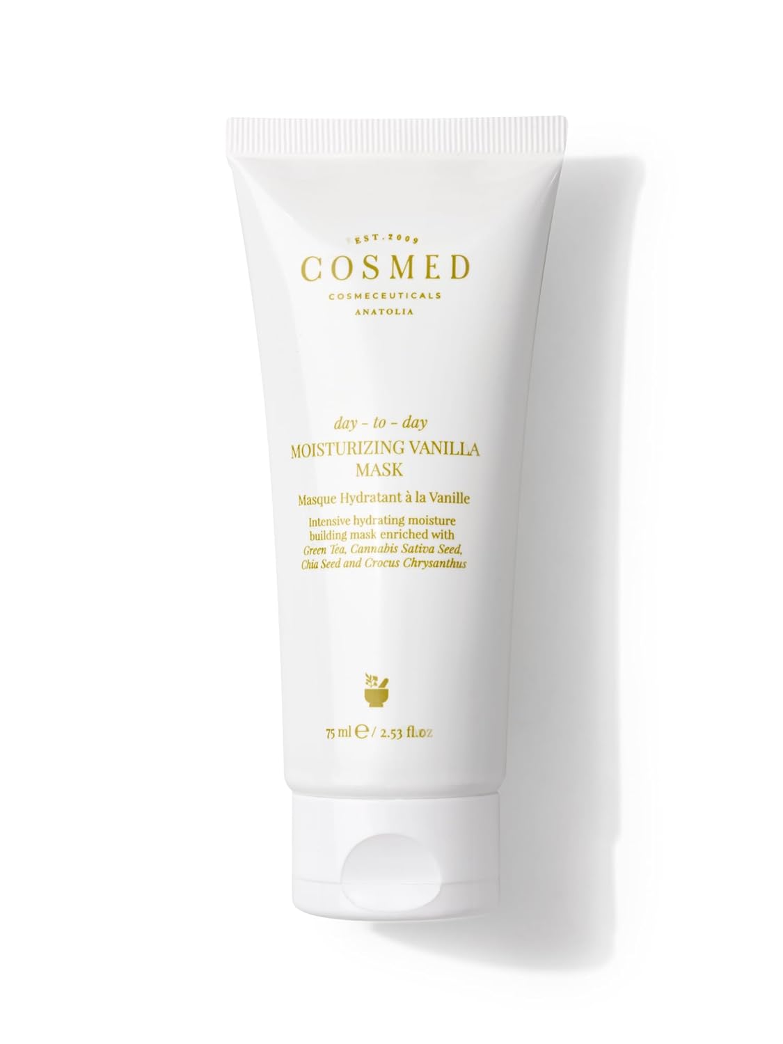 Cosmed Nemlendirici Etkili Vanilyalı Maske - Moisturizing Vanilla Mask - 75 ml