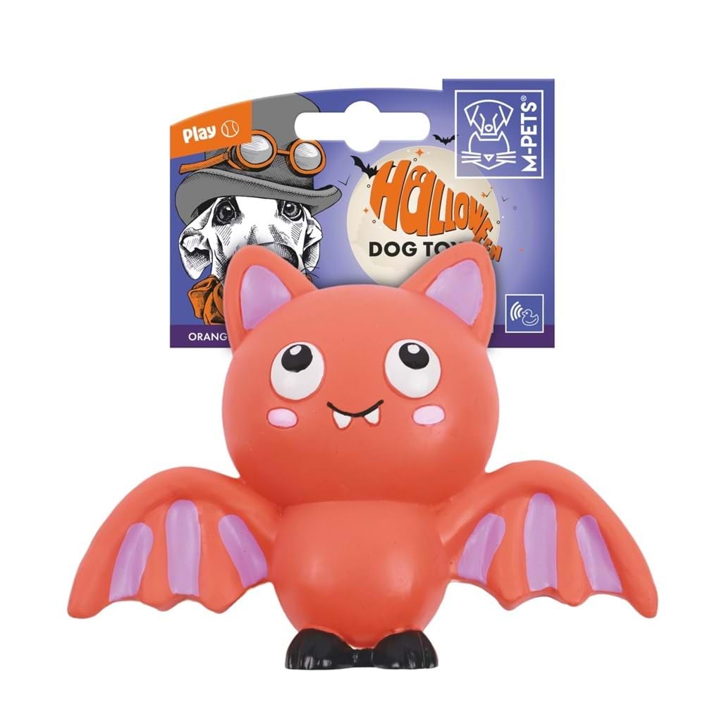 M-PETS HALLOWEEN ORANGE BAT KÖPEK OYUNCAĞI