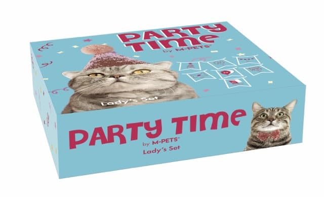 M-Pets Party Time Dişi Kediler İçin Doğum Günü Seti