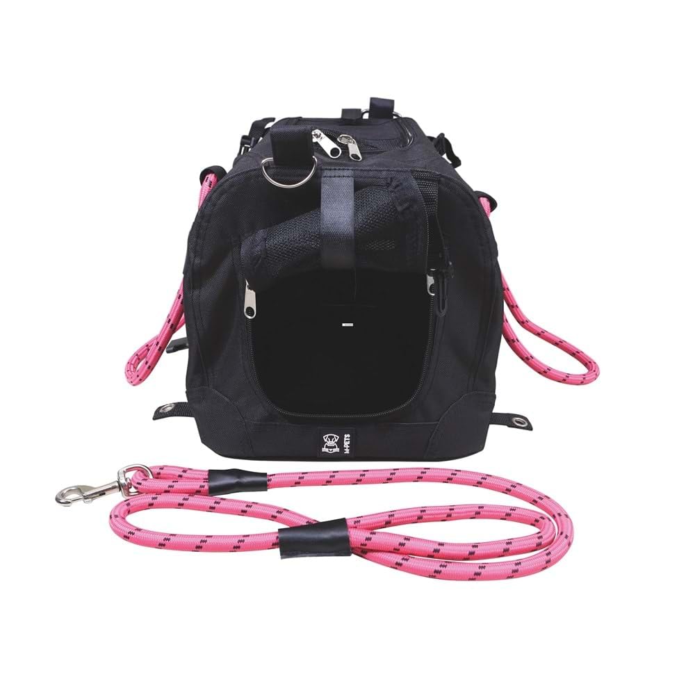 M-PETS 2IN1 REMIX BLACK/PİNK TAŞIMA ÇANTASI 41X28X28CM