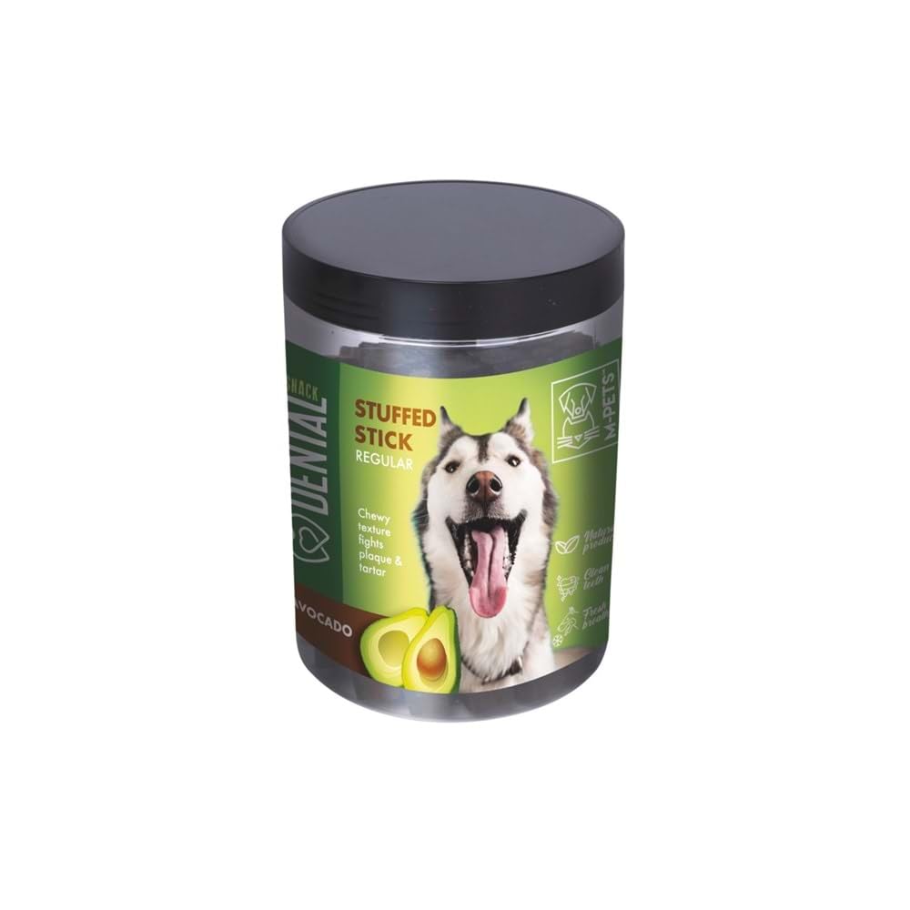 M-PETS DENTAL SNACK AVOCADO STUFFED STICK REGULAR ÖDÜL 400GR
