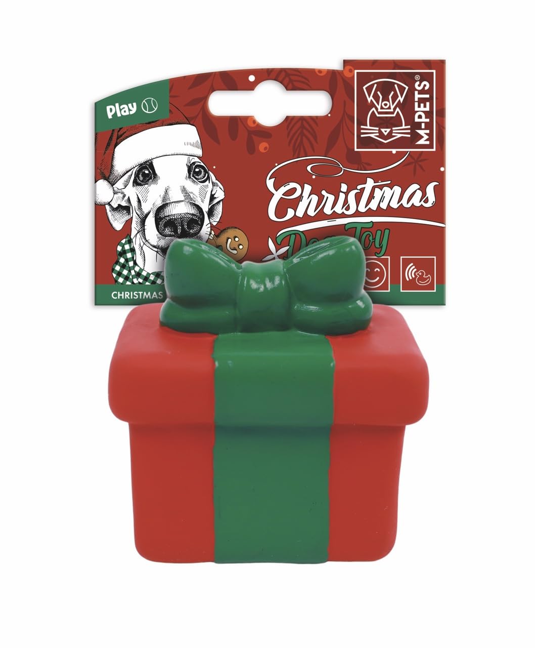 M-PETS CHRISTMAS PRESENT KÖPEK OYUNCAĞI