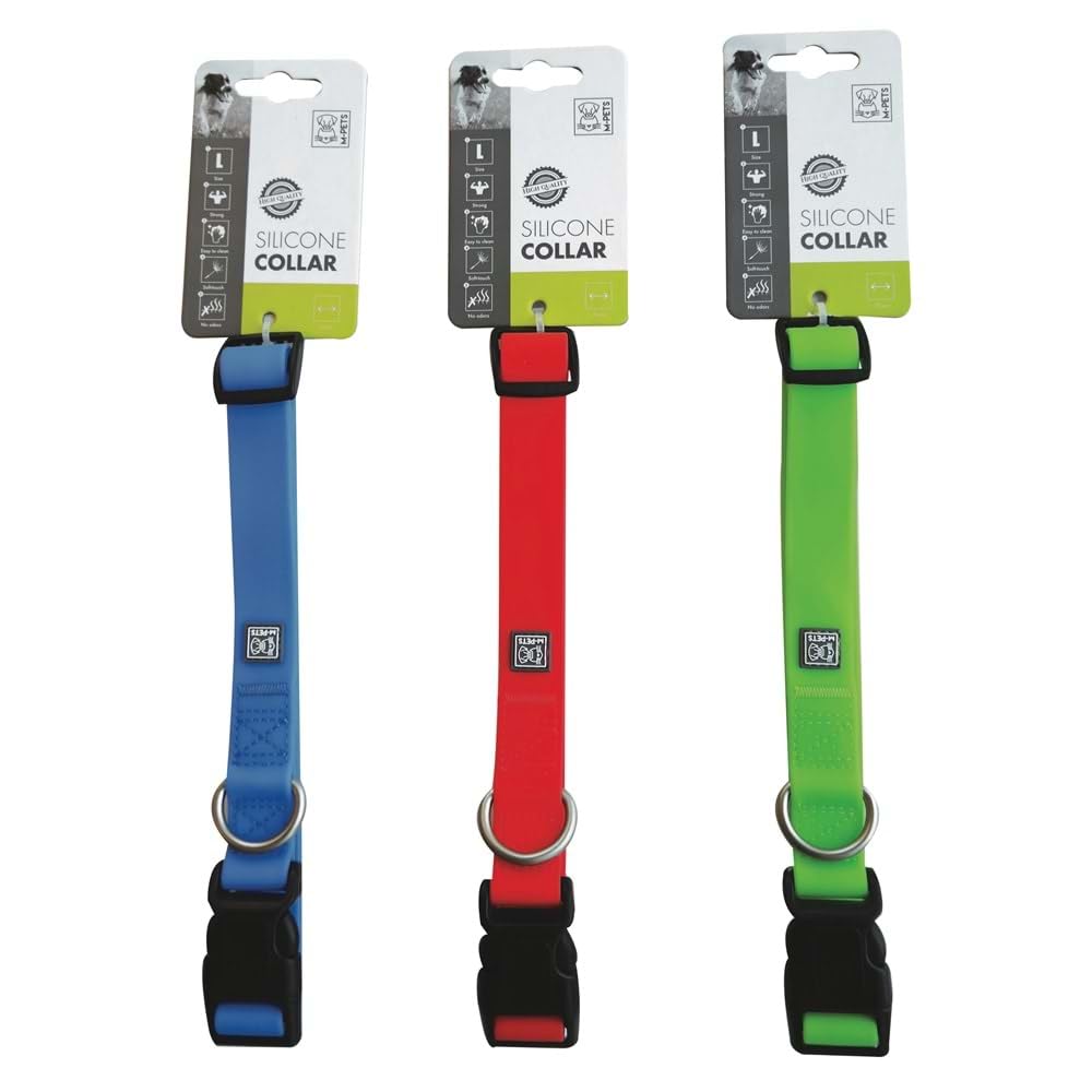 M-PETS SILICONE KÖPEKLER İÇİN BOYUN TASMASI (L)
