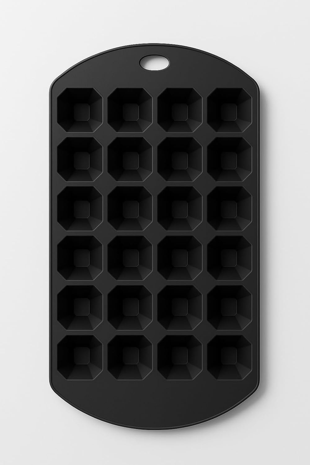 Busstier Silikon Piramit Buz Kalıbı 24 Bölmeli Buzluk Kalıbı İkili Set Esnek Kolay Çıkartılabilir Gıda Uyumlu Malzeme Buz Yapma Dondurucu Uyumlu 2 Adet