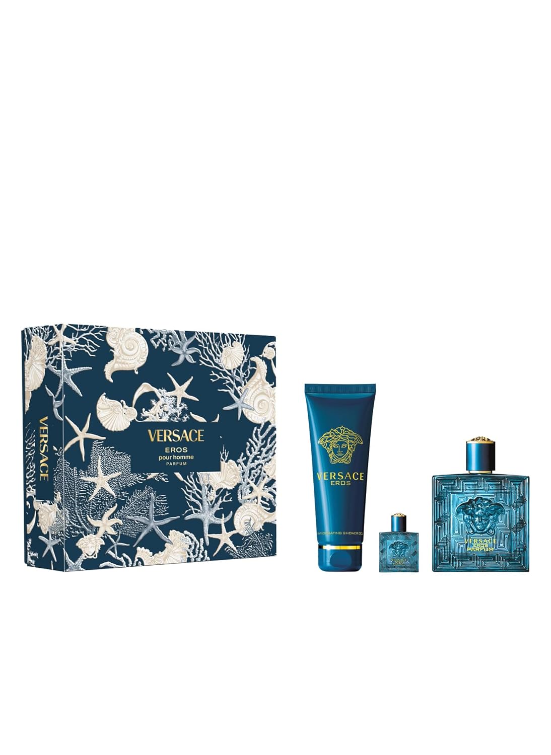 Versace Eros Parfüm 100 Ml + Shower Gel 150 Ml + Parfüm 5 Ml