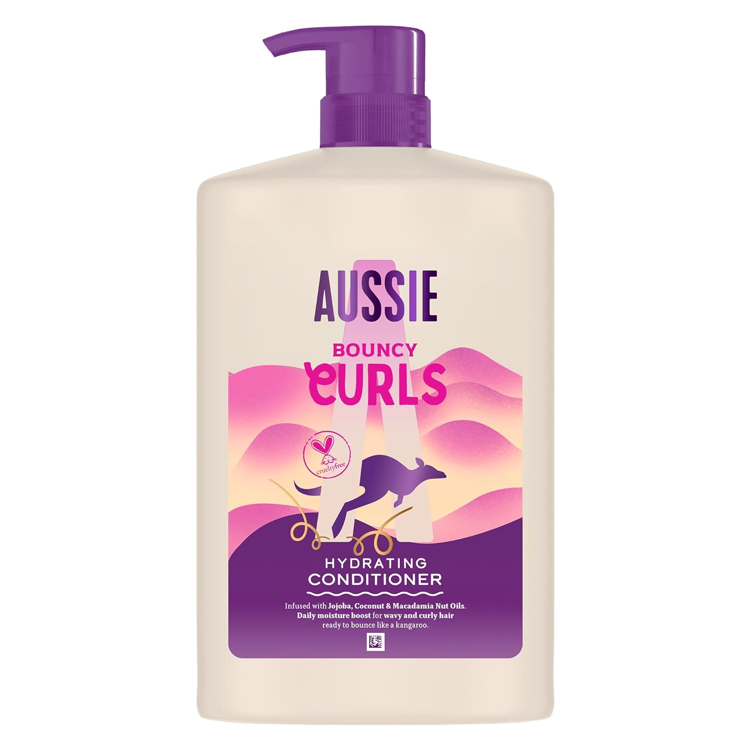 Aussie Bouncy Curls Dalgalı ve Kıvırcık Saçları Nemlendiren Saç Kremi 1000ml