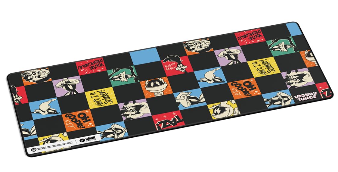 Hawk Gaming Looney Tunes Universe 90x40 Mouse Pad