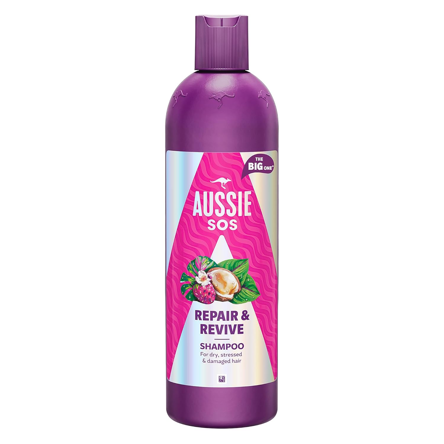 Aussie SOS Repair & Revive Kuru, Yıpranmış ve Hasar Görmüş Saçlar için Şampuan 500ml