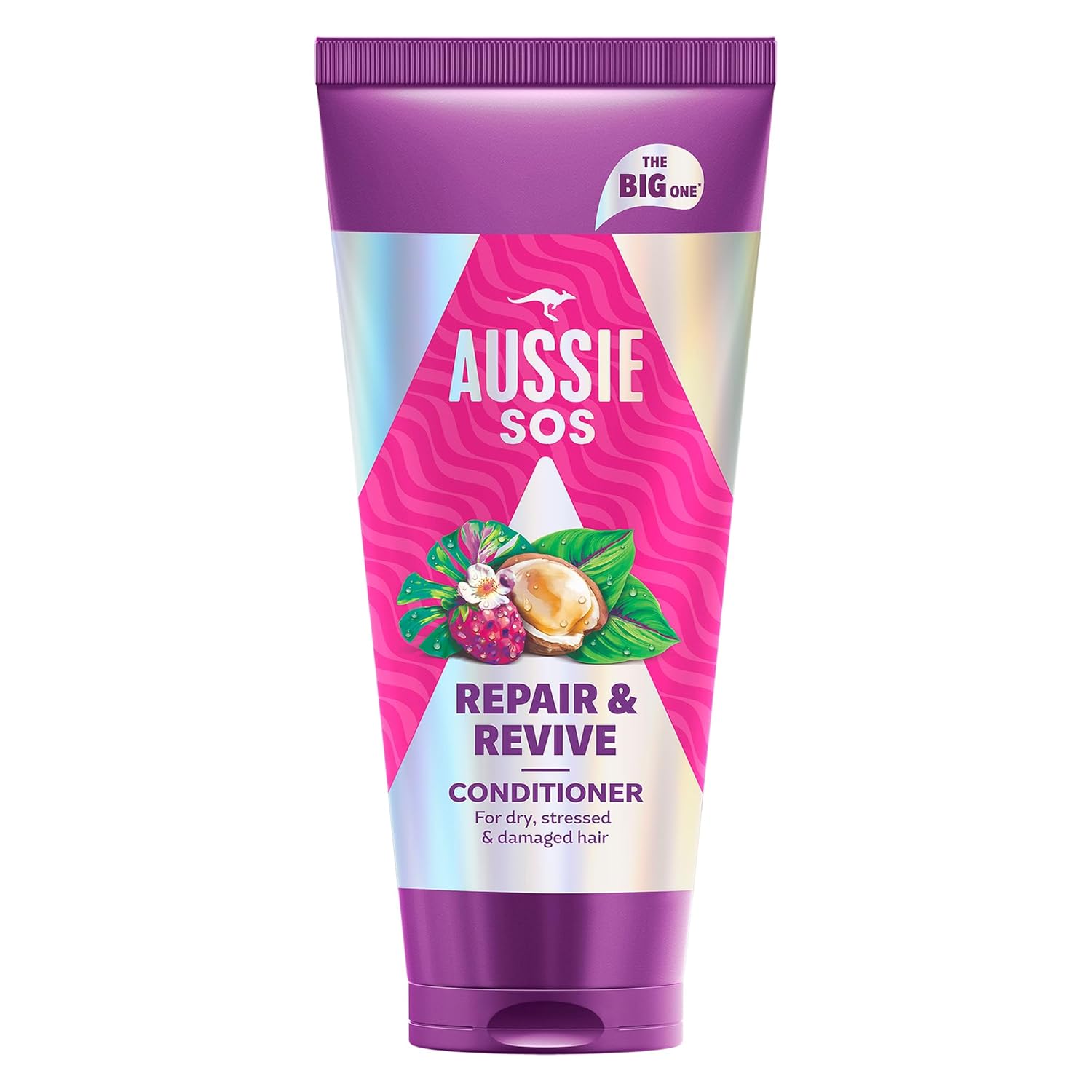 Aussie SOS Repair & Revive Kuru, Yıpranmış ve Hasar Görmüş Saçlar için Saç Kremi 350ml