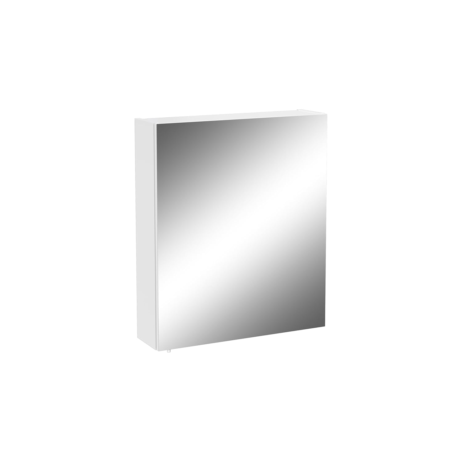 VitrA Shift T20 81004 Asimetrik Dolaplı Ayna, Parlak Beyaz, 60 cm