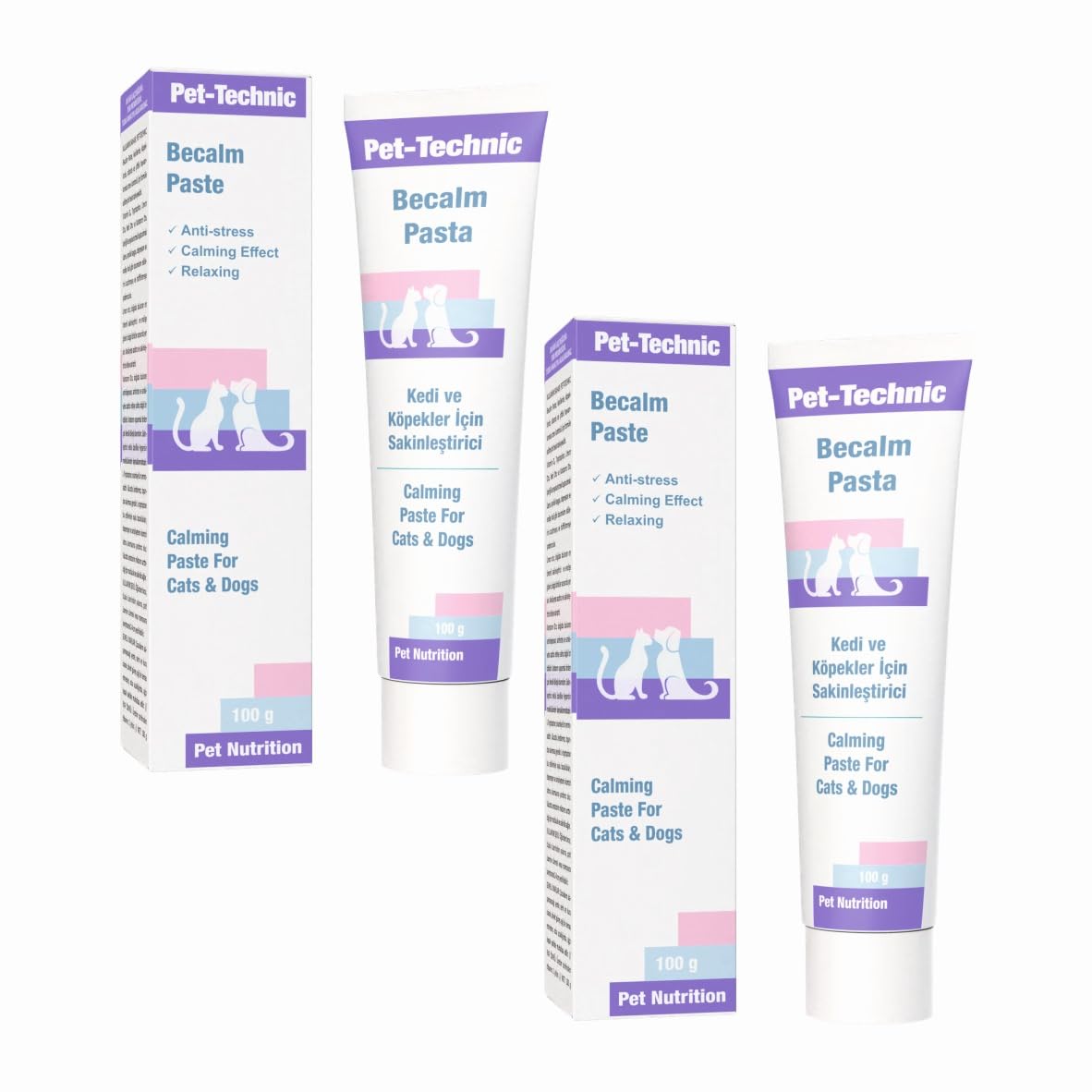 PET-TECHNIC BECALM PASTE MALT Kedi ve Köpekler İçin stres azaltıcı