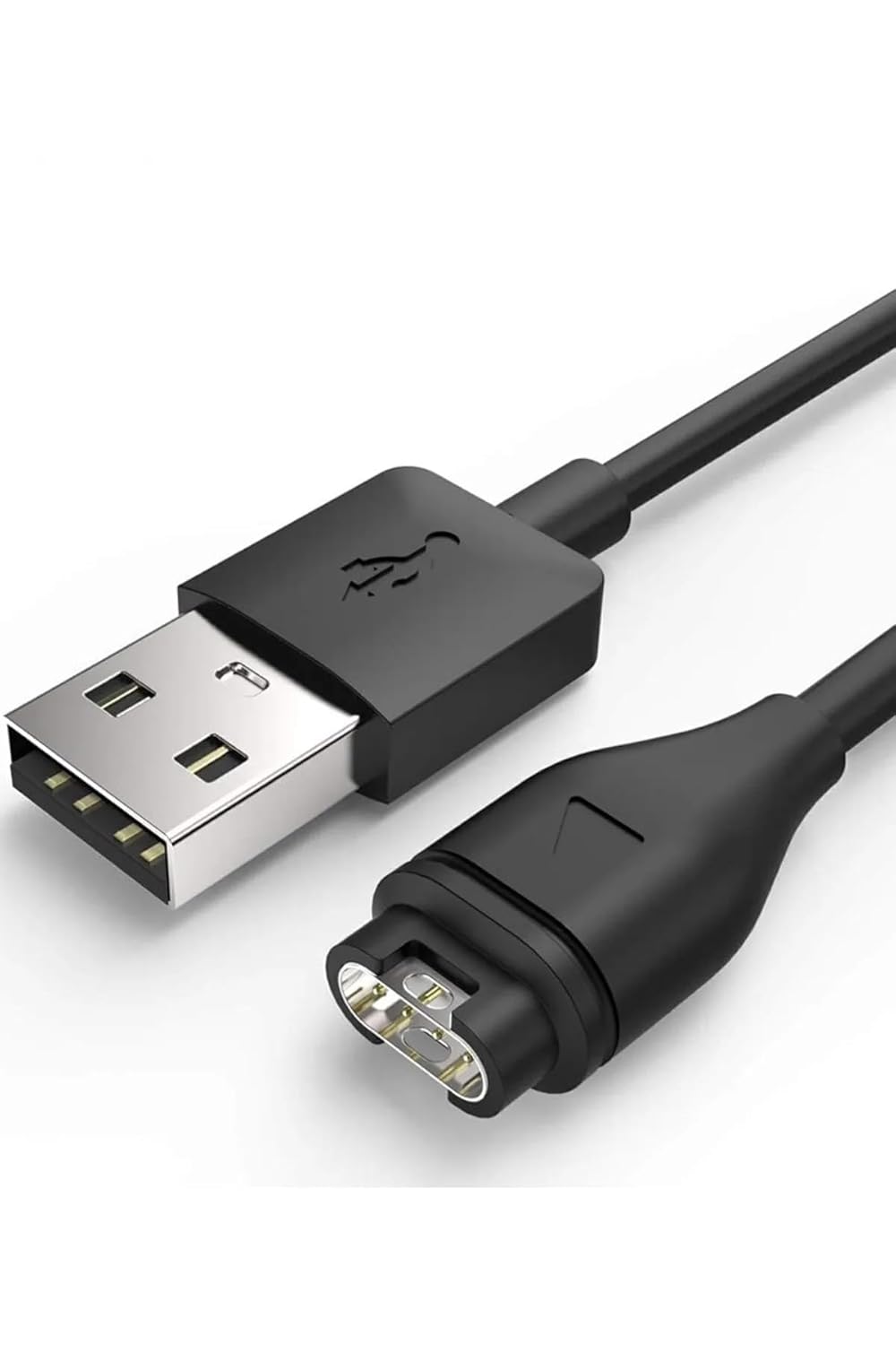 USB Şarj ve Veri Kablosu, Garmin Fenix 5/7/7s/7x/6/6s Uyumlu, 1m, Siyah