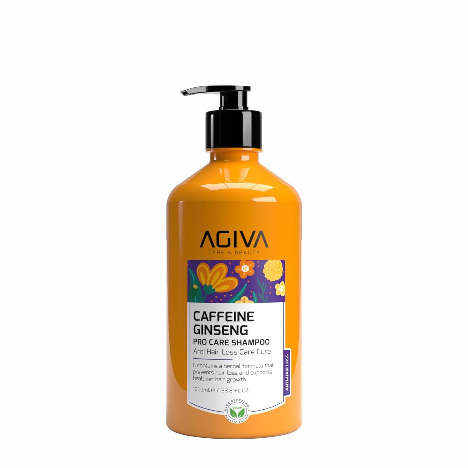 AGIVA Care Caff-Ginseng 1000Ml Şamp.