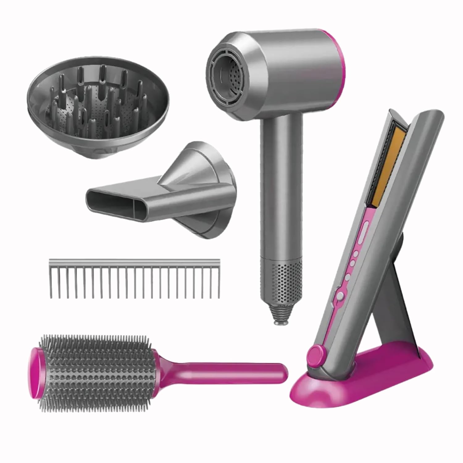 Oyuncak Profesyonel Saç Kurutma Makinesi, İyonik Saç Kurutma Makinesi, Saç Maşası,Difüzörlü Saç Kurutma Makinesi, Masaj Tarağı, Aile ve Kuaför Salonları