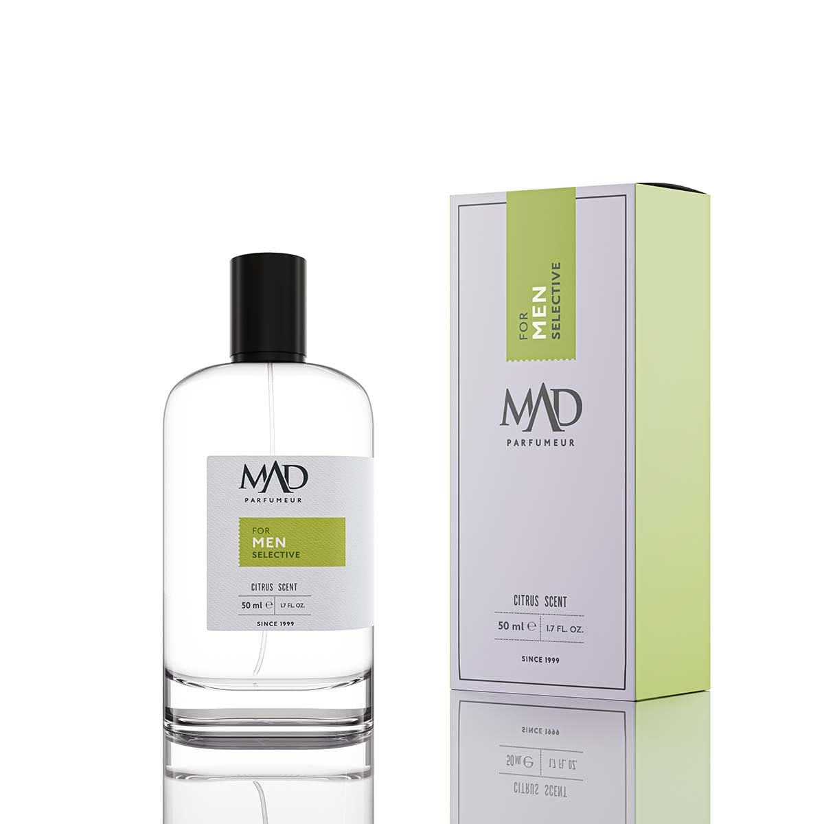 Mad A102 Selective Eau de Parfum (EDP) 50 ml Erkek Parfüm – Portakal, Kişniş ve Amber ile Ferah ve Baharatlı Narenciye Parfüm