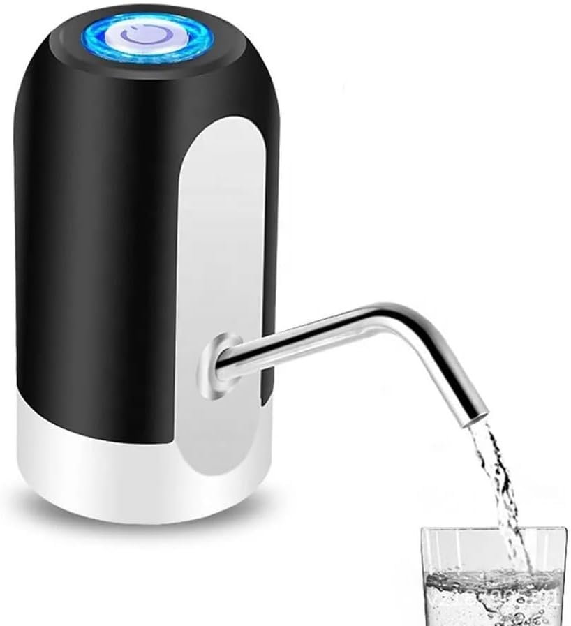 Damacana Pompası Sarjlı – USB ile Şarj Edilebilir, Otomatik Tek Motorlu Su Pompası, Taşınabilir Su Pompası, Damacana Su Çekme Cihazı BPA İçermez