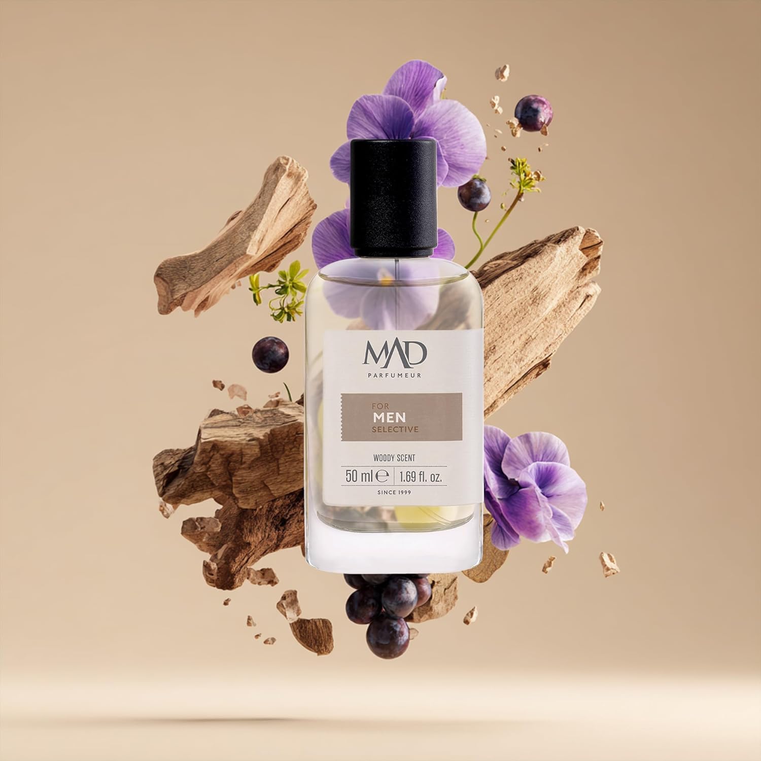 Mad I104 Selective Eau de Parfum (EDP) 50 ml Erkek Parfüm – Yuzu, Menekşe ve Akamber ile Ferah, Maskülen ve Odunsu