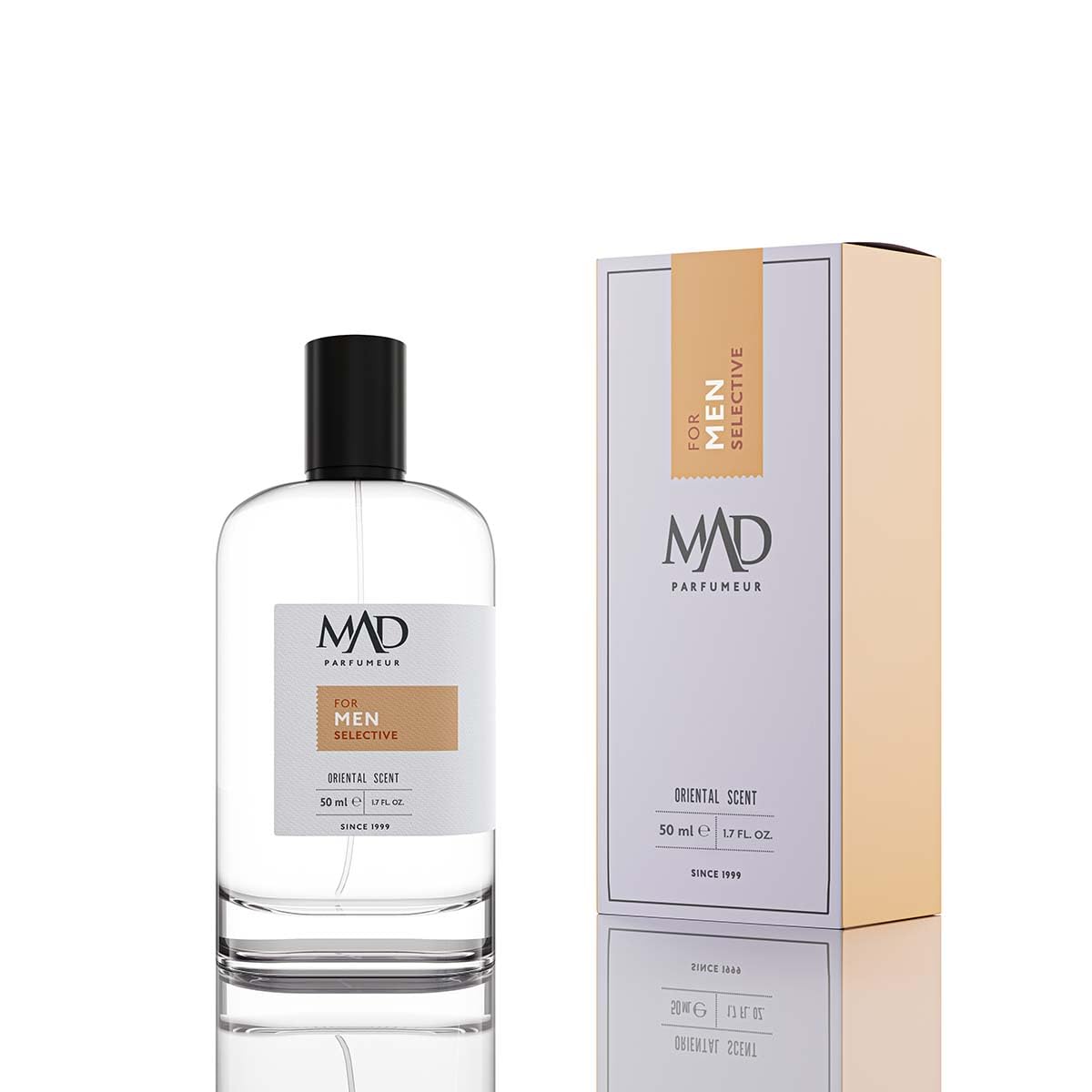 Mad J108 Selective Eau de Parfum (EDP) 50 ml Erkek Parfüm – Vanilya,Tonka ve Lavanta ile Oryantal ve Maskülen