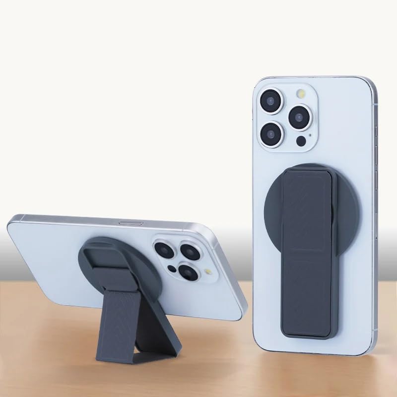 Coverzone Manyetik Telefon Yüzük Tutucu Stand iPhone 16/15/14/13/12 Serisi Tüm MagSafe ile uyumlu Destekli Cihazlarla Uyumlu Telefon Stand Özelliği manyetik cep telefonu yüzük tutucu (Antrasit)