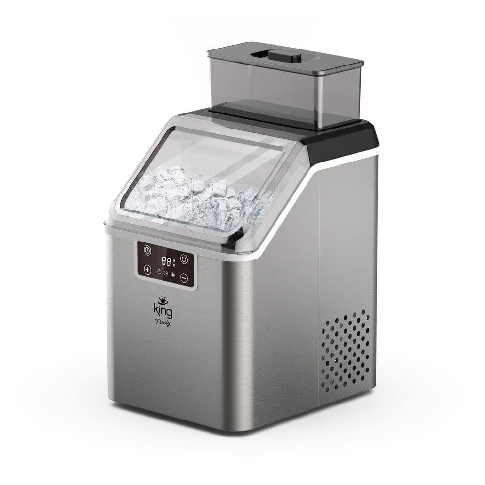 King KBM7992 Frosty Buz Yapma Makinesi | Yüksek Kapasiteli Ev Tipi Buz Makinesi