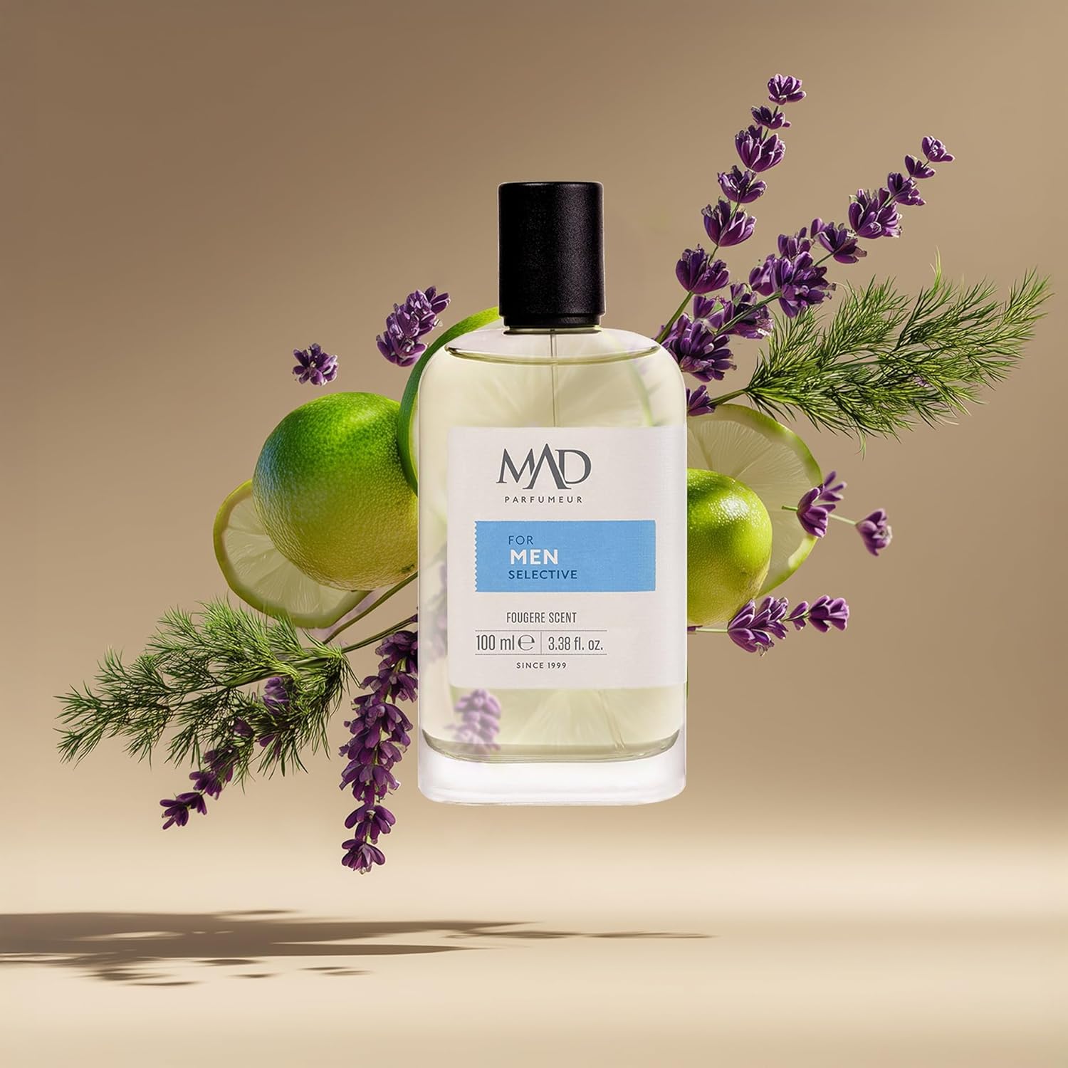 Mad A114 Selective Eau de Parfum (EDP) 100 ml Erkek Parfüm – Kakule, Elma ve Tonka Fasulyesi ile Tatlı, Baharatlı ve Kalıcı