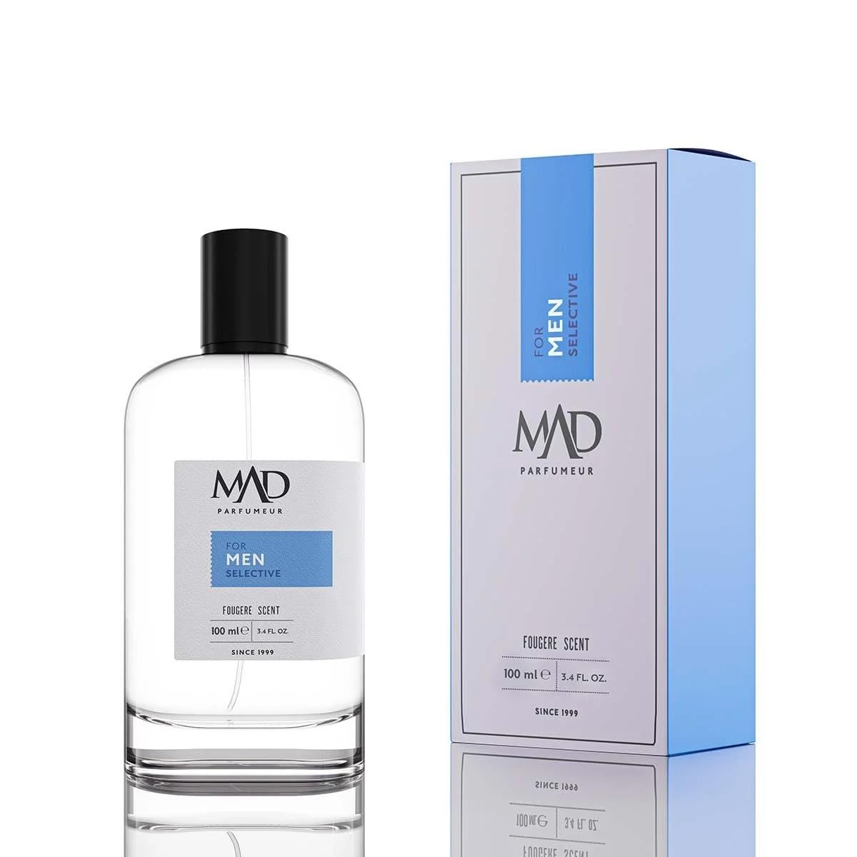 Mad P103 Selective Eau de Parfum (EDP) 100 ml Erkek Parfüm – Lavanta, Elma ve Vetiver ile Aromatik, Dumanlı ve Kalıcı Fougere