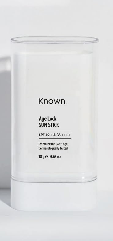 Known Age Lock Stick Güneş Kremi 50+ SPF Yaşlanma Karşıtı Mat Bitiş Günlük Kullanım