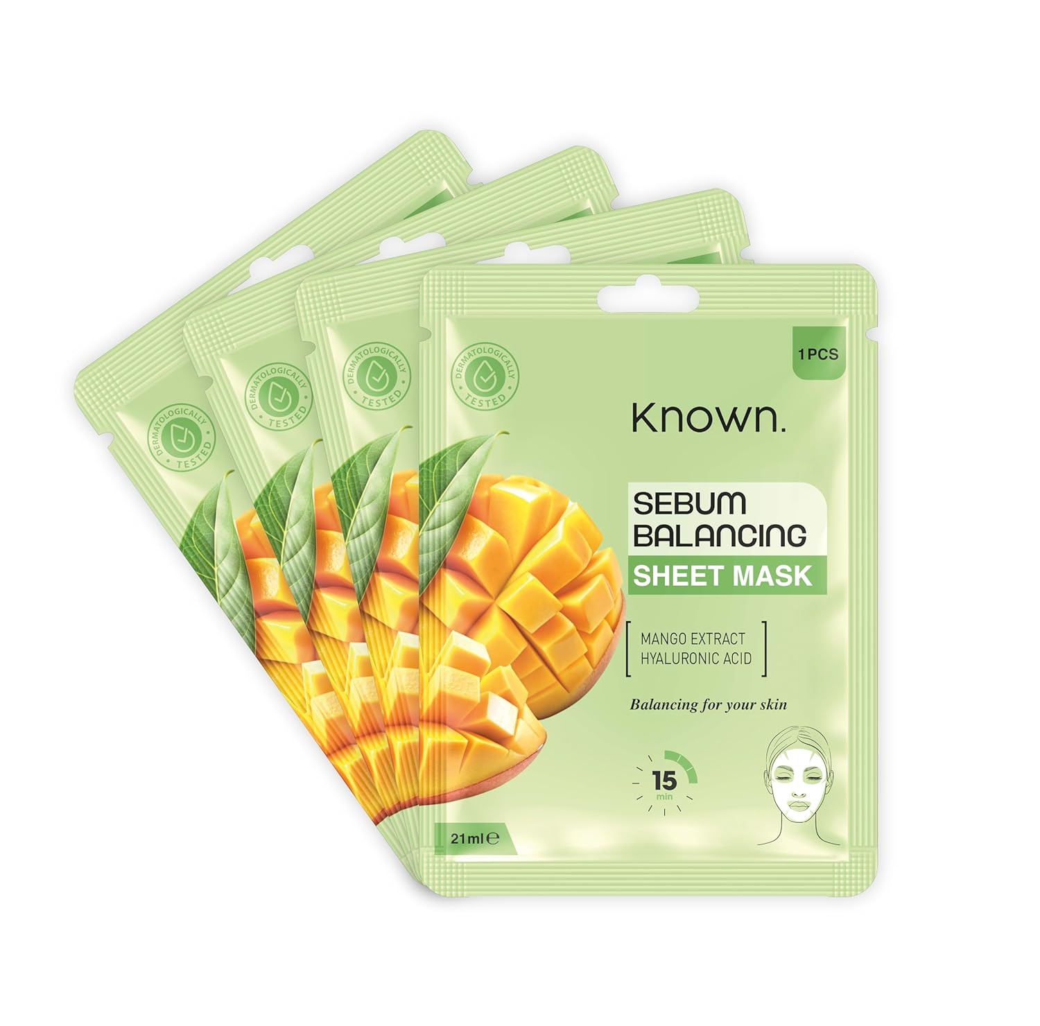 Known Sebum Dengeleyici Yüz Maskesi 4 Adet